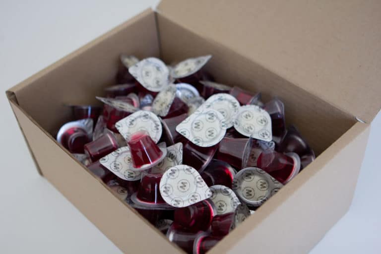 BOX OF 100 PRE PACKAGED COMMUNION CUPS WITH WAFER & JUICE – Toronto